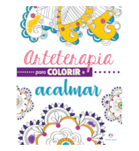 Livro Grampeado Arteterapia para colorir e acalmar