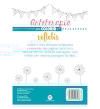 Livro Grampeado Arteterapia para colorir e refletir