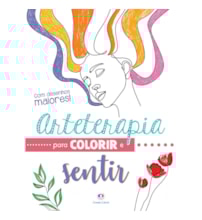 Livro Grampeado Arteterapia para colorir e sentir