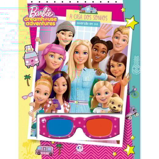 Livro Grampeado Barbie - A casa dos sonhos