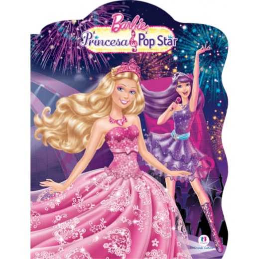 Livro Grampeado Barbie - A princesa e a pop-star