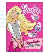 Livro Grampeado Barbie - Aprendendo os números