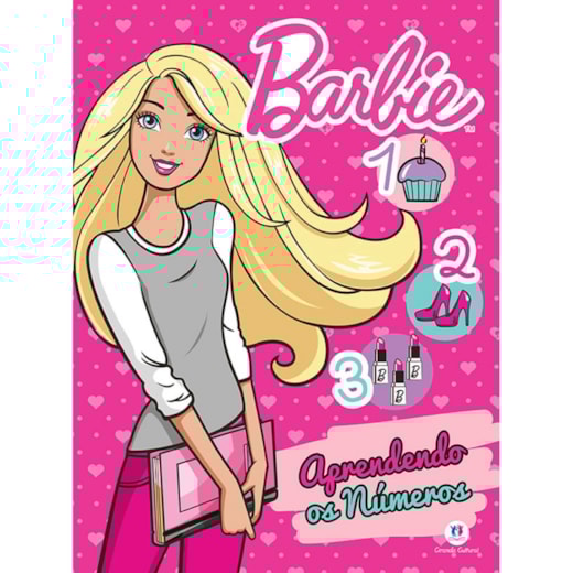Livro Grampeado Barbie - Aprendendo os números