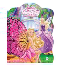 Livro Grampeado Barbie Butterfly e a Princesa Fairy