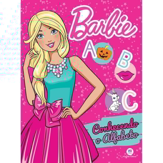 Livro Grampeado Barbie - Conhecendo o alfabeto