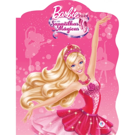 Livro Grampeado Barbie e as sapatilhas mágicas