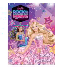 Livro Grampeado Barbie em Rock n Royals - Um dueto incrível