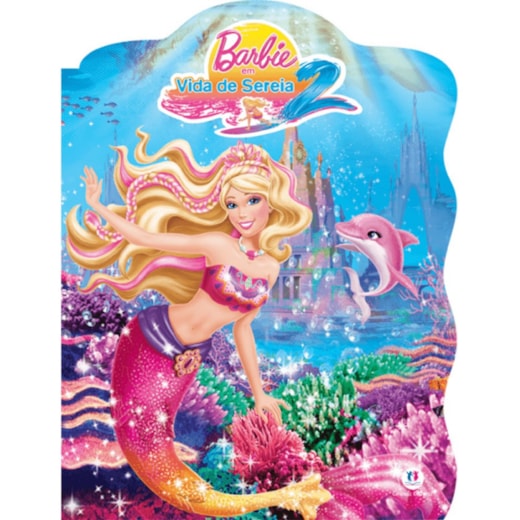 Livro Grampeado Barbie em vida de sereia 2