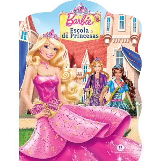 Livro Grampeado Barbie - Escola de princesas
