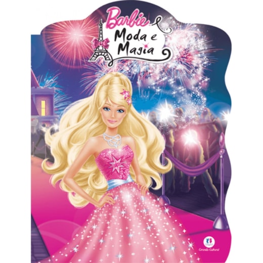 Livro Grampeado Barbie - Moda e magia