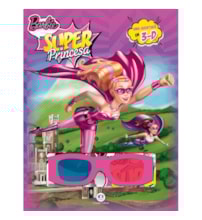 Livro Grampeado Barbie superprincesa