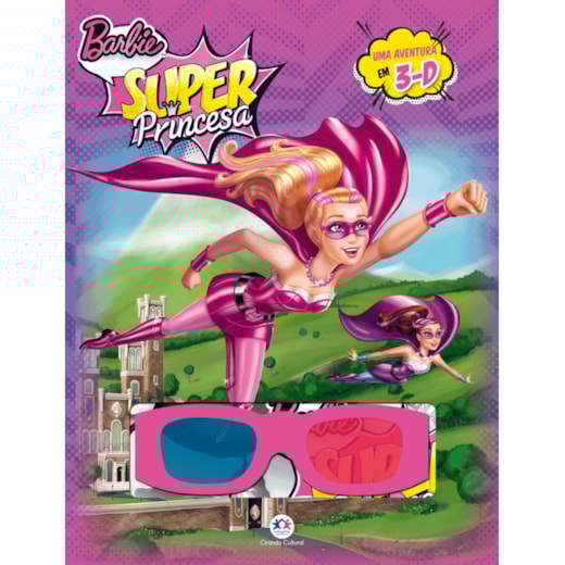 Livro Grampeado Barbie superprincesa