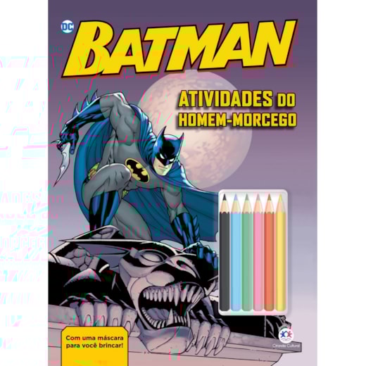 Livro Grampeado Batman - Atividades do Homem-Morcego