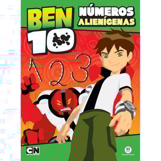 Livro Grampeado Ben 10 - Números alienígenas