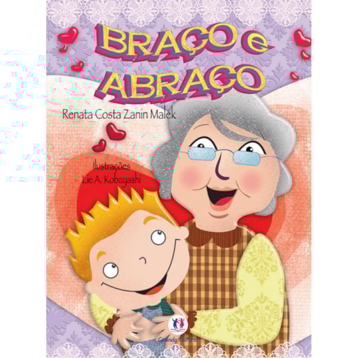 Livro Grampeado Braço e abraço