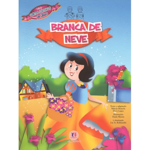 Livro Grampeado Branca de Neve