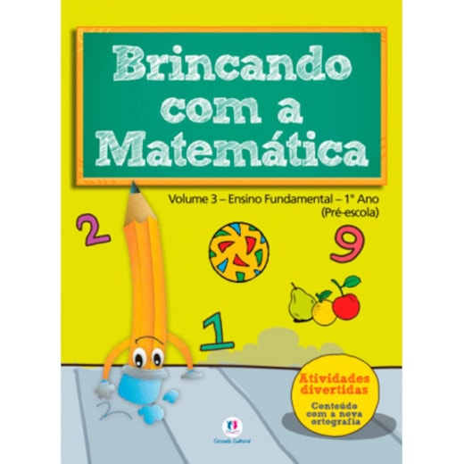 Livro Grampeado Brincando com a matematica