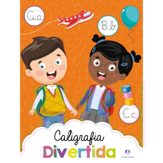 Livro Grampeado Caligrafia Divertida