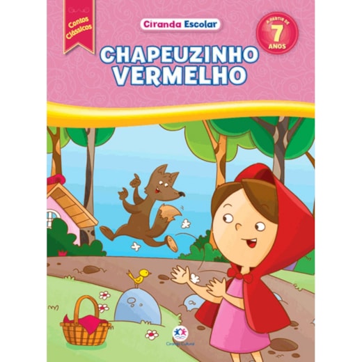 Livro Grampeado Chapeuzinho Vermelho