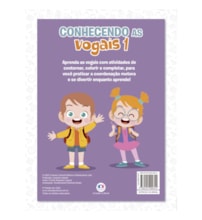 Livro Grampeado Conhecendo as vogais 1