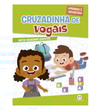 Livro Grampeado Cruzadinha de vogais