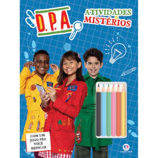 Livro Grampeado Detetives do Prédio Azul - Atividades e mistérios