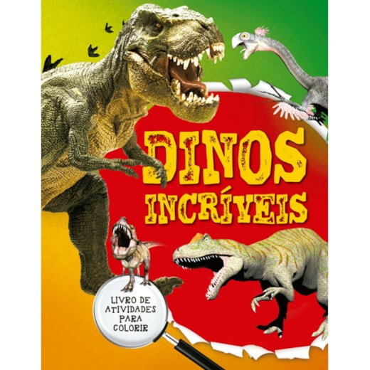 Livro Grampeado Dinos incríveis - Livro 3