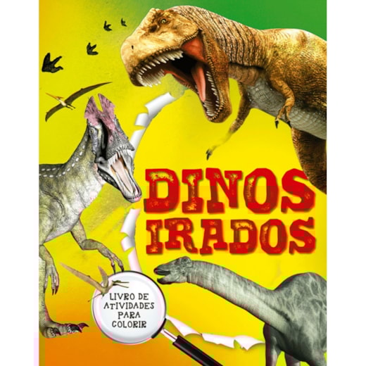Livro Grampeado Dinos irados - Livro 4