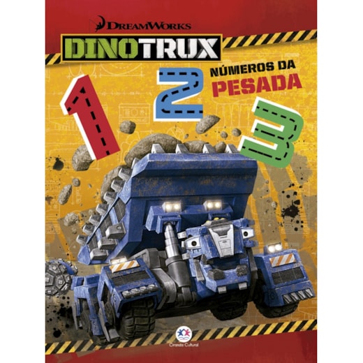 Livro Grampeado Dinotrux - Números da pesada