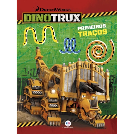 Livro Grampeado Dinotrux - Primeiros traços
