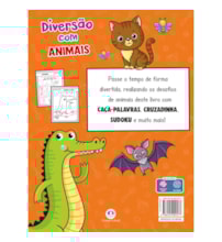 Livro Grampeado Diversão com animais