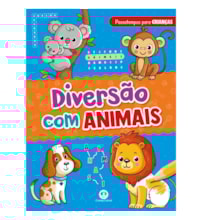 Livro Grampeado Diversão com animais