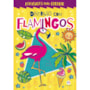 Livro Grampeado Diversão com flamingos