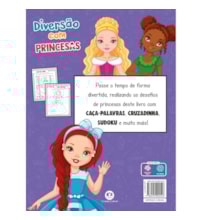 Livro Grampeado Diversão com princesas