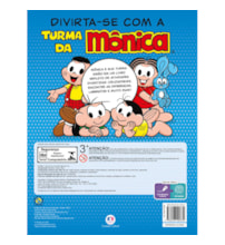 Livro Grampeado Divirta-se com a Turma da Mônica