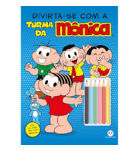 Livro Grampeado Divirta-se com a Turma da Mônica