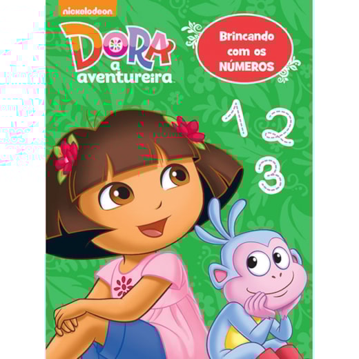 Livro Grampeado Dora, a Aventureira - Brincando com os números