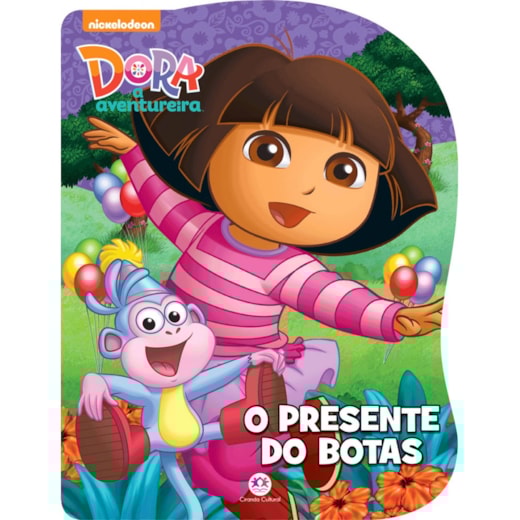 Livro Grampeado Dora, a Aventureira - O presente do Botas