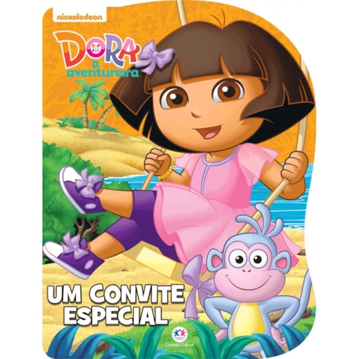 Livro Grampeado Dora, a Aventureira - Um convite especial
