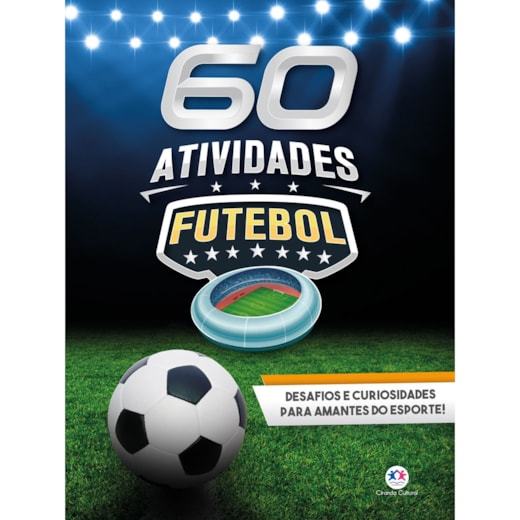 Livro Grampeado Futebol - 60 atividades