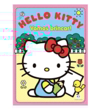 Livro Grampeado Hello Kitty - Vamos brincar