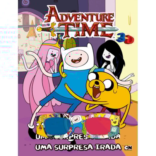 Livro Grampeado Hora de Aventura - Uma surpresa irada