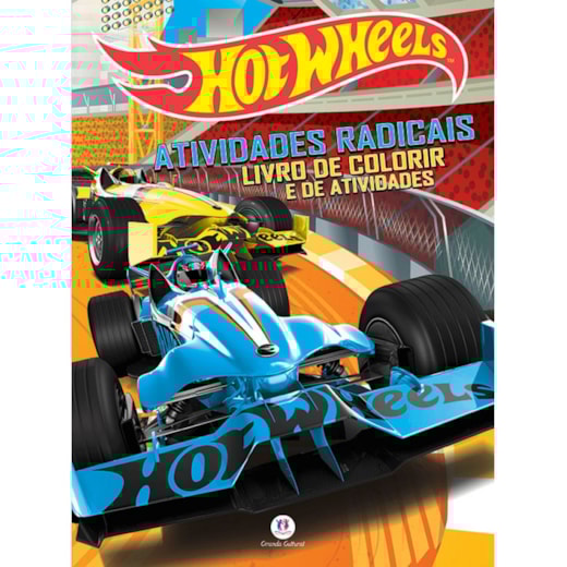 Livro Grampeado Hot Wheels - Atividades radicais