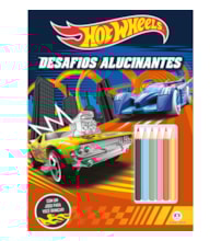 Livro Grampeado Hot Wheels - Desafios alucinantes