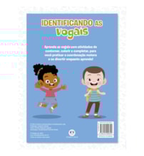 Livro Grampeado Identificando as vogais