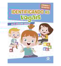 Livro Grampeado Identificando as vogais