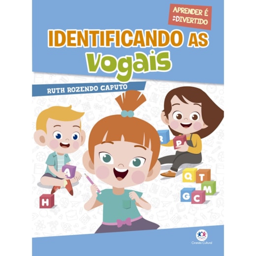 Livro Grampeado Identificando as vogais
