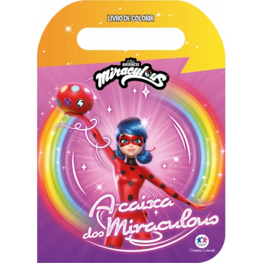 Livro Grampeado Ladybug - A caixa dos miraculous