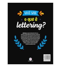 Livro Grampeado Lettering - Caligrafia criativa para iniciantes