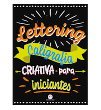 Livro Grampeado Lettering - Caligrafia criativa para iniciantes